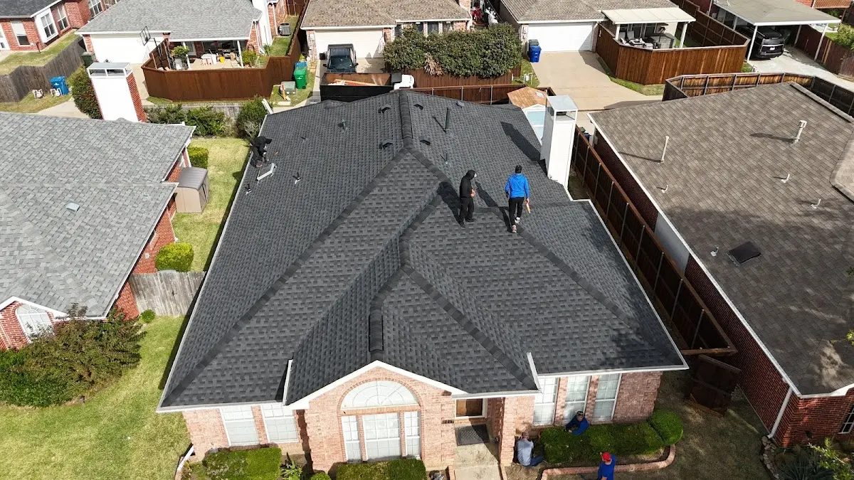 Commercial Roofing work in progress on a Daytona Beach property